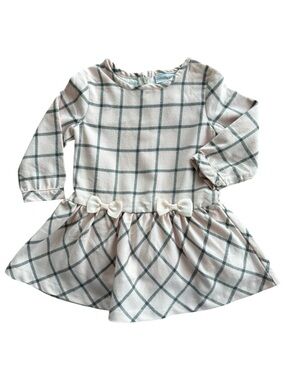 Ollie’s Place Warm Winter Pink & Gray Dress | 12-18 months